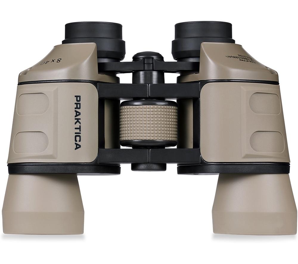 Praktica Falcon 8 x 40 mm Binoculars - Sand, Brown