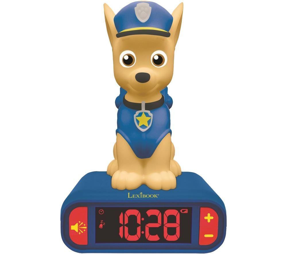 LEXIBOOK RL800PA Nightlight Alarm Clock - Paw Patrol