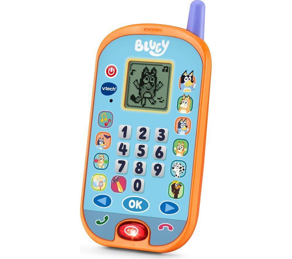 VTECH Bluey Ring Ring Phone - Blue & Orange