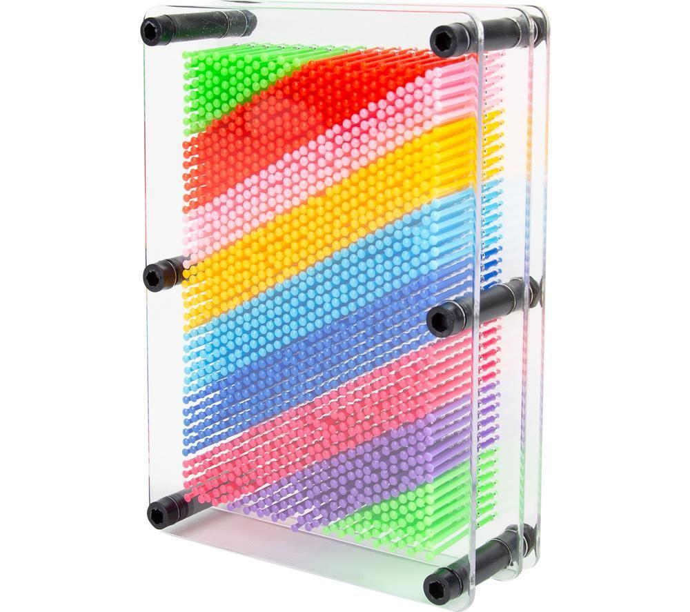 GLOBAL GIZMOS Pin Art Gadget - Rainbow