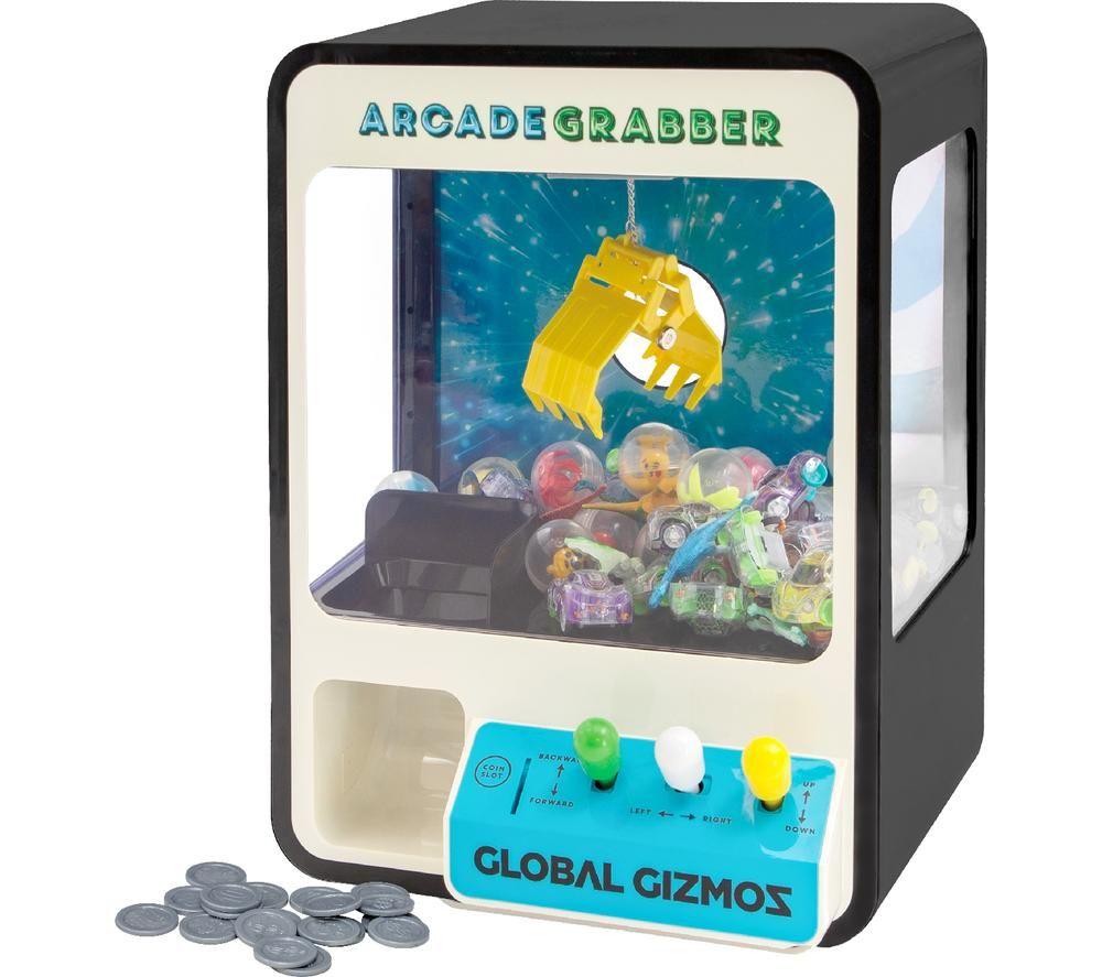 GLOBAL GIZMOS 50189 Large Arcade Candy Grabber, Black