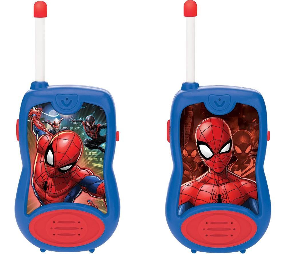 LEXIBOOK Marvel Walkie Talkies Set - Spider-Man, Blue,Red