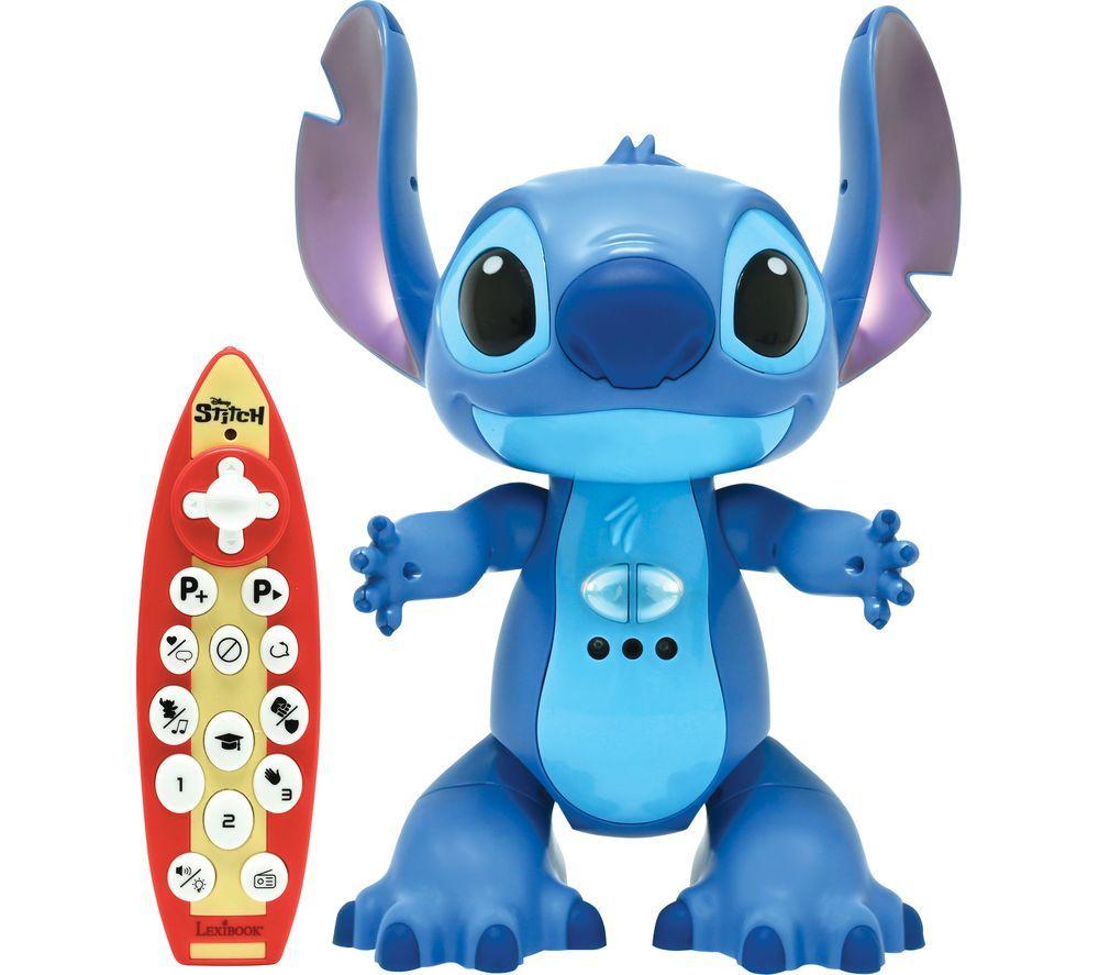 LEXIBOOK Disney Stitch Interactive Robot - Blue, Blue