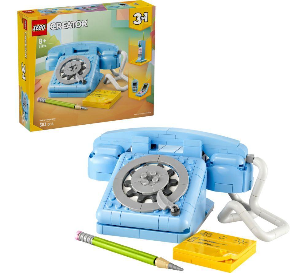 LEGO Creator 31174 3-in-1 Retro Telephone Set