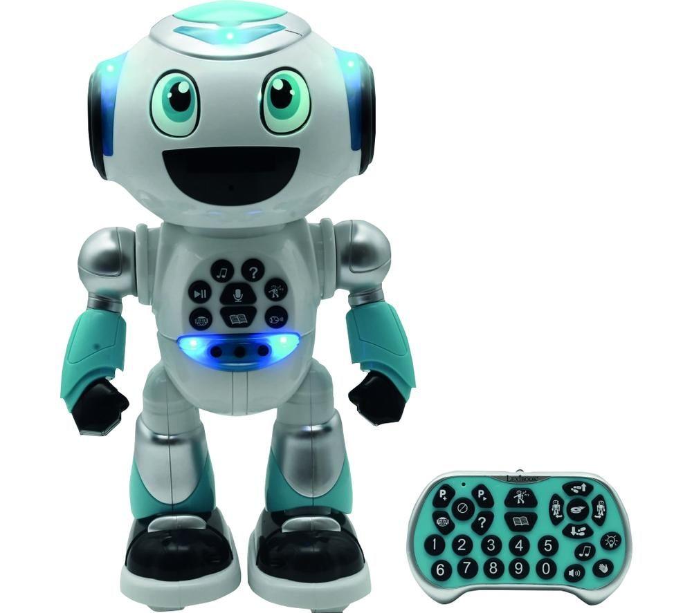 LEXIBOOK Powerman Advance Educational Robot - Green & White, White,Green