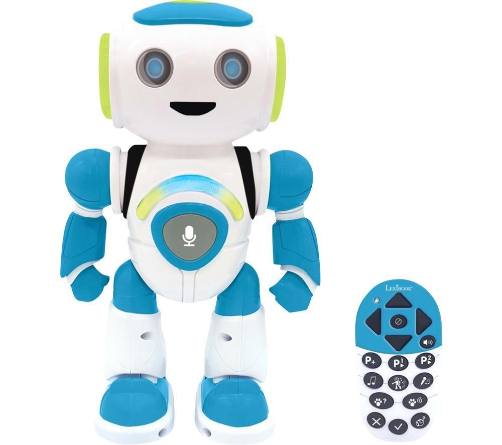 LEXIBOOK Powerman Junior Educational Robot - Blue, White,Blue