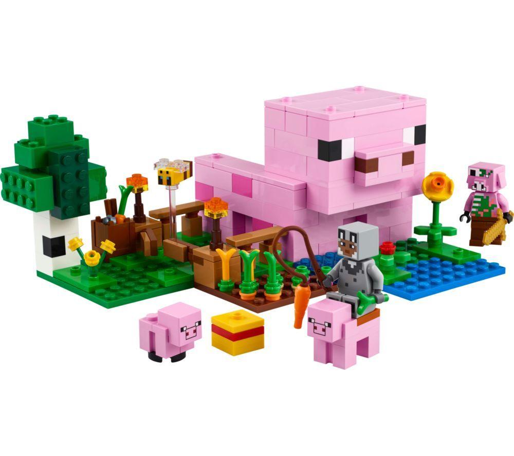 LEGO Minecraft 21268 The Baby Pig House Set