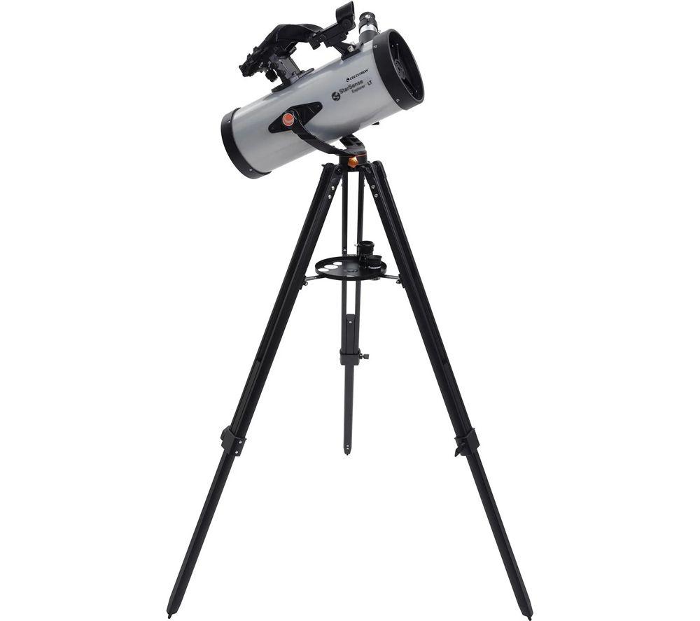 CELESTRON StarSense Explorer LT 127AZ Reflector Telescope - Silver, Silver/Grey