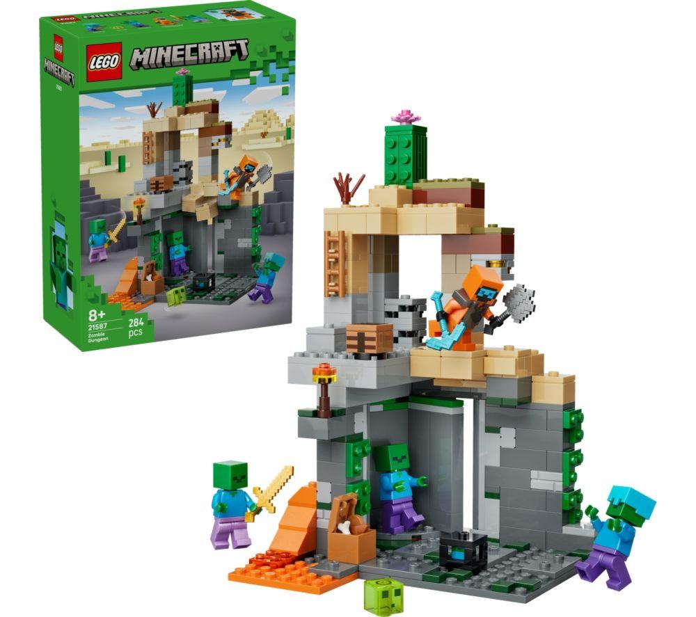 LEGO Minecraft 21587 Zombie Dungeon Set