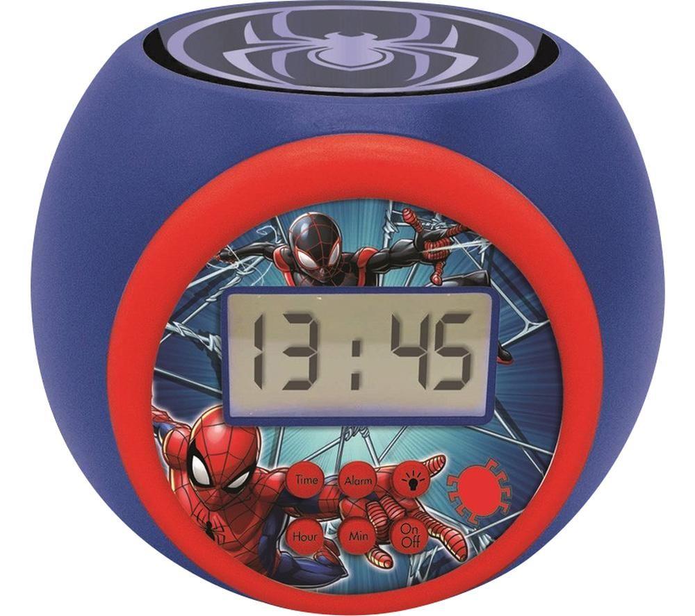 LEXIBOOK RL977SP Projector Alarm Clock - Spider-Man