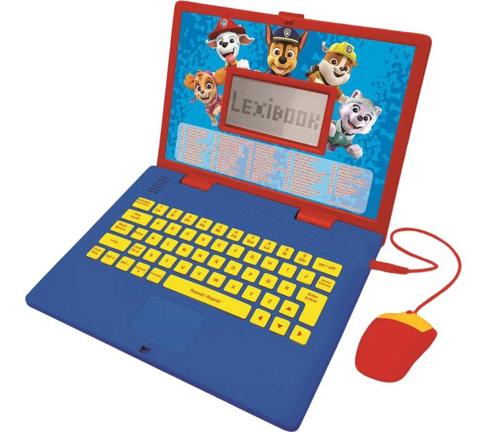 LEXIBOOK Bilingual Spanish & English Educational Laptop - Paw Petrol