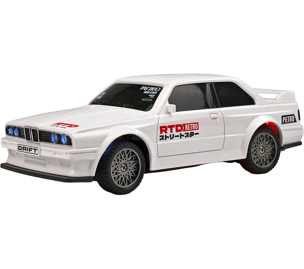 RCG Racing Micro DC 'Legends' Drift Car - White, White