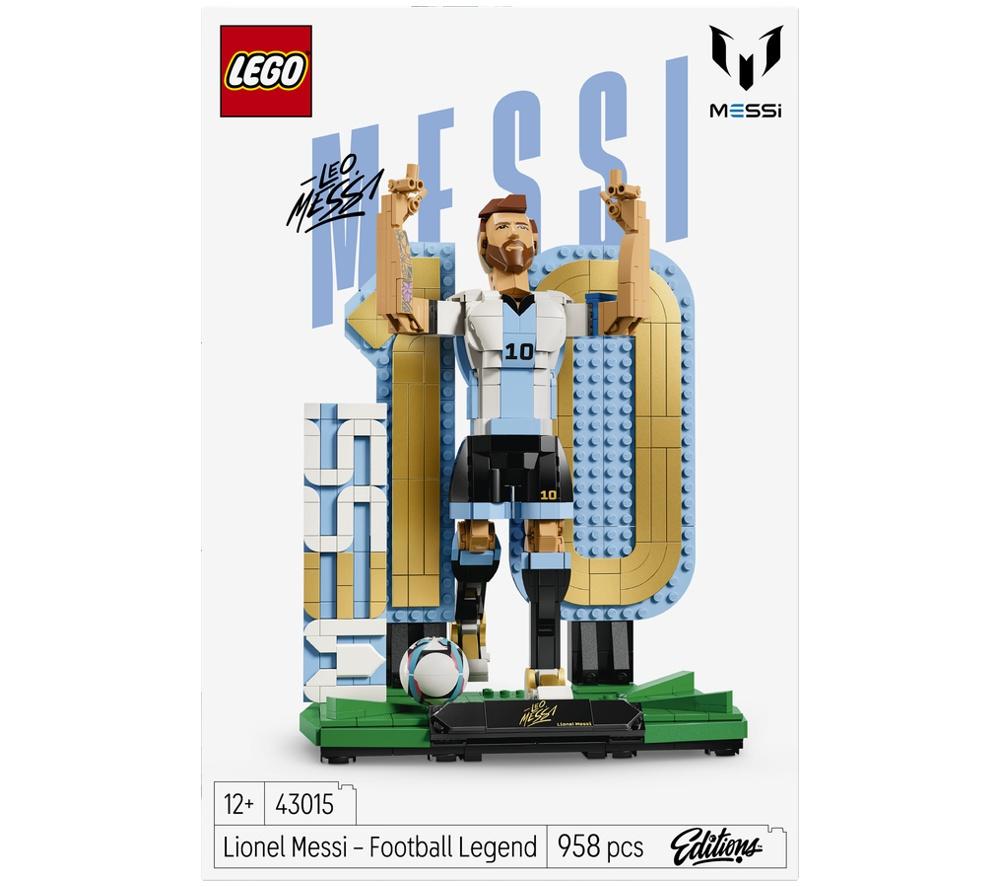 LEGO Editions 43015 Lionel Messi: Football Legend Set