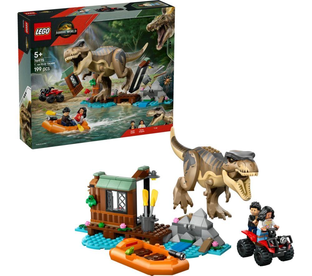 LEGO Jurassic World 76975 T. Rex River Escape Set