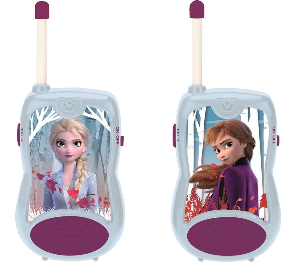 LEXIBOOK Disney Walkie Talkies Set - Frozen II, Blue,Purple