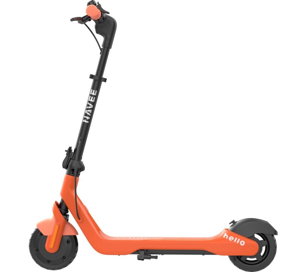 NAVEE K100 Pro Electric Folding Kids Scooter - Orange, Blue