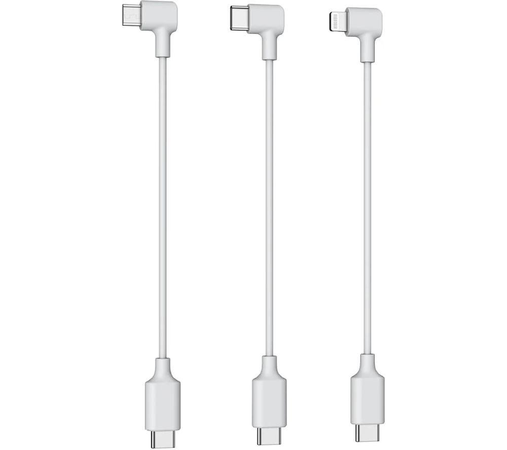 POTENSIC USB OTG Cables Kit for ATOM Series Drone, White