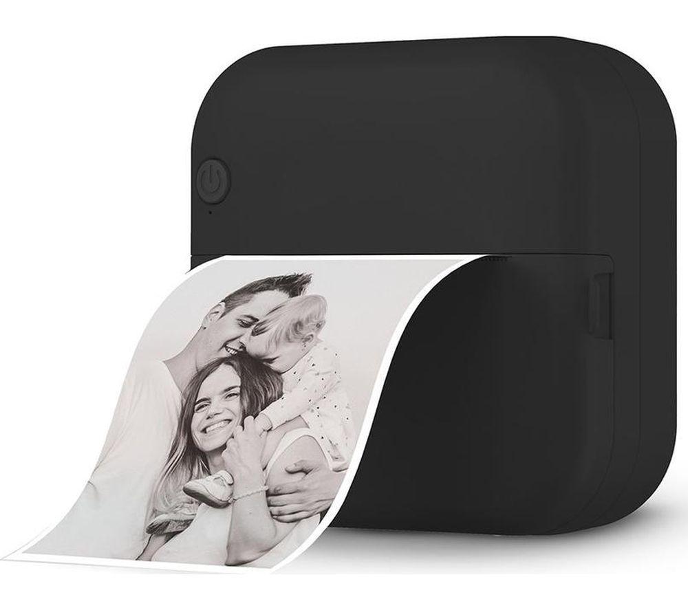 MENKIND 124924 Monochrome Wireless Photo Printer, Black