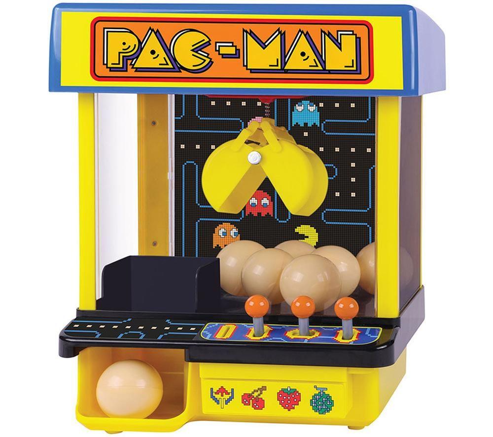 MENKIND Electronic Arcade Pac Man Toy Claw Crane, Patterned