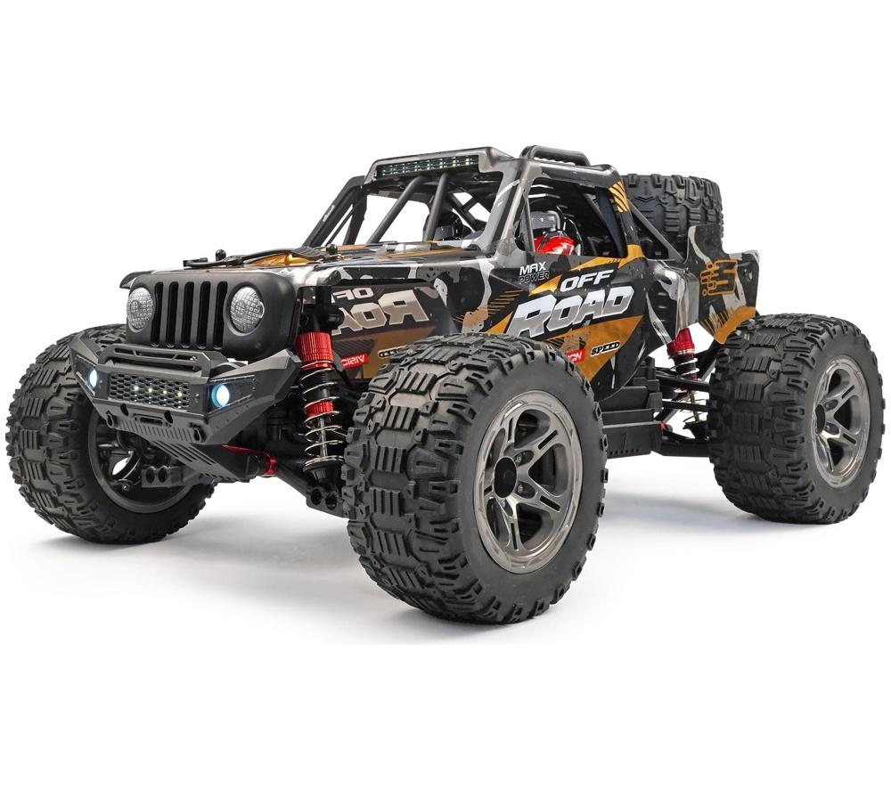 RCG 10-Series Remote Control Brushed Desert Truck - Gold, Gold