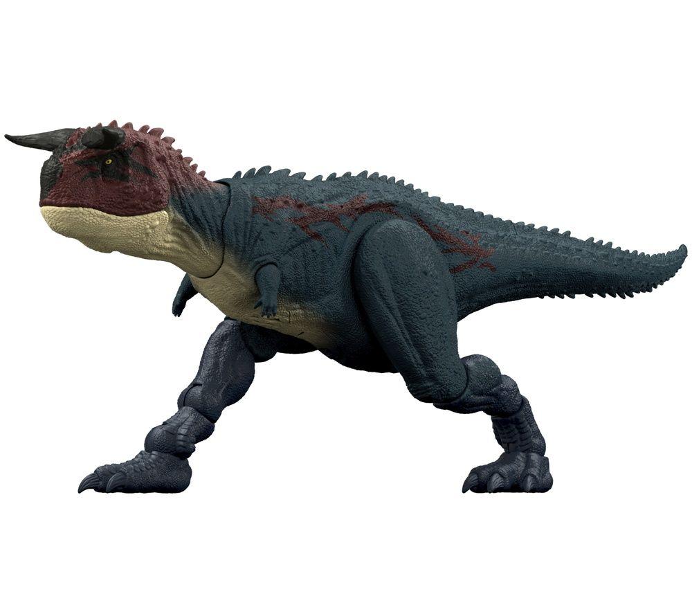 MATTEL Jurassic World Charge 'N Chomp Carnotaurus Figure
