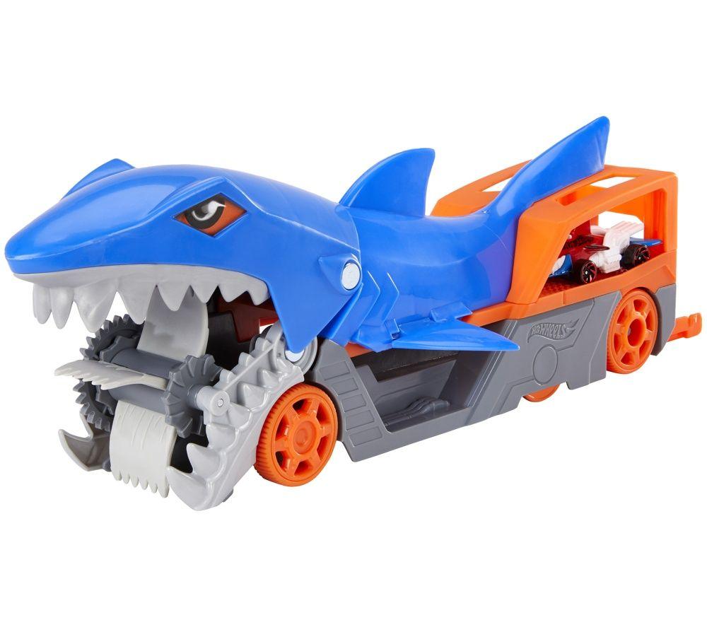 HOT WHEELS City Shark Chomp Transporter Playset