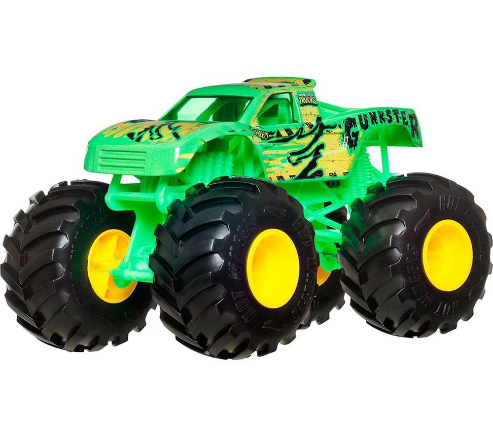HOT WHEELS Monster Trucks Oversized Monster Truck - Gunkster