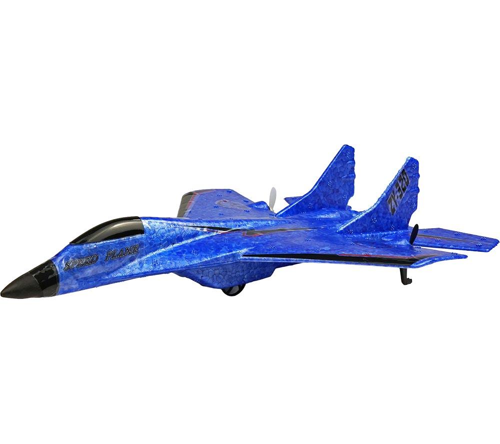 RCG Racing ZY-320 Raptor Mini Remote Control Flying Plane - Blue, Blue