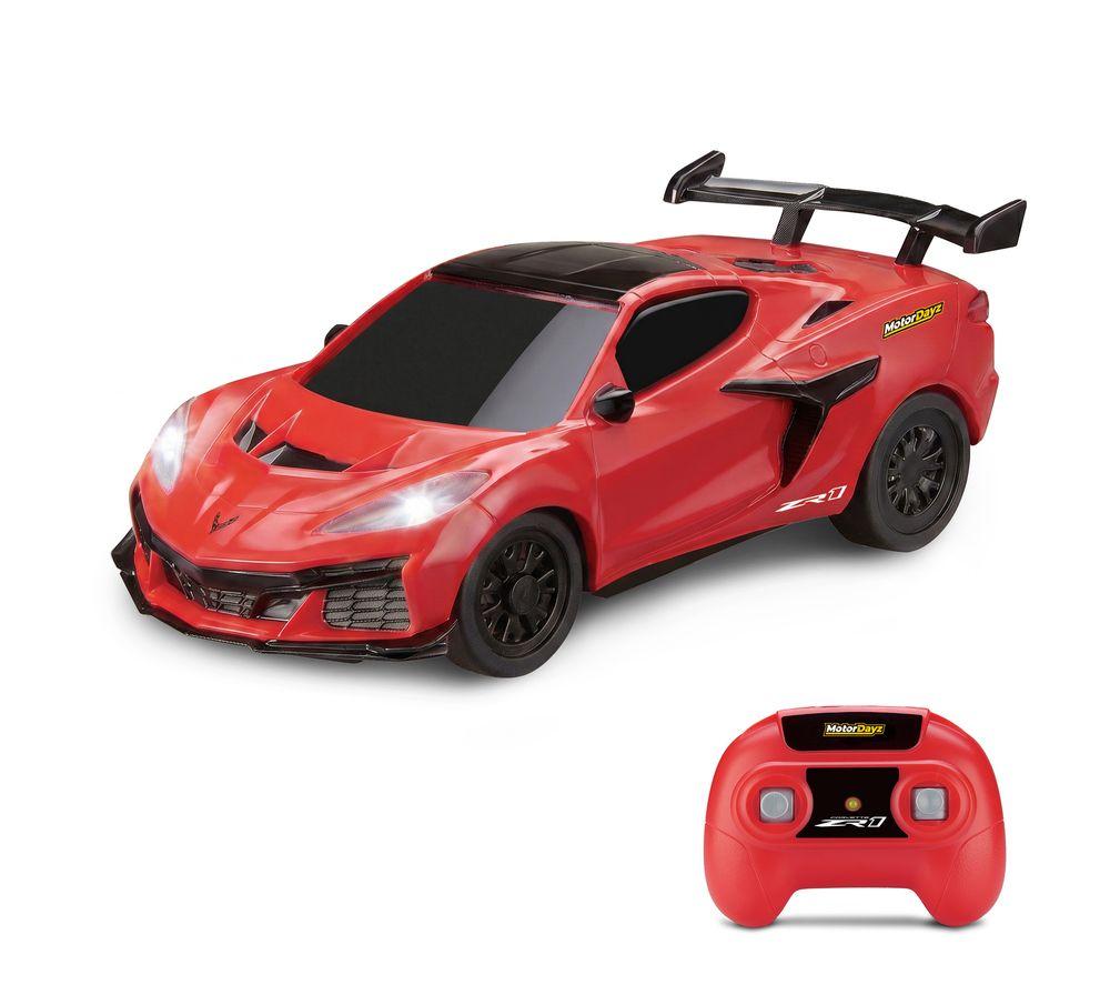 MOTORDAYZ 1:64 Corvette ZR1 Remote Control Car - Red