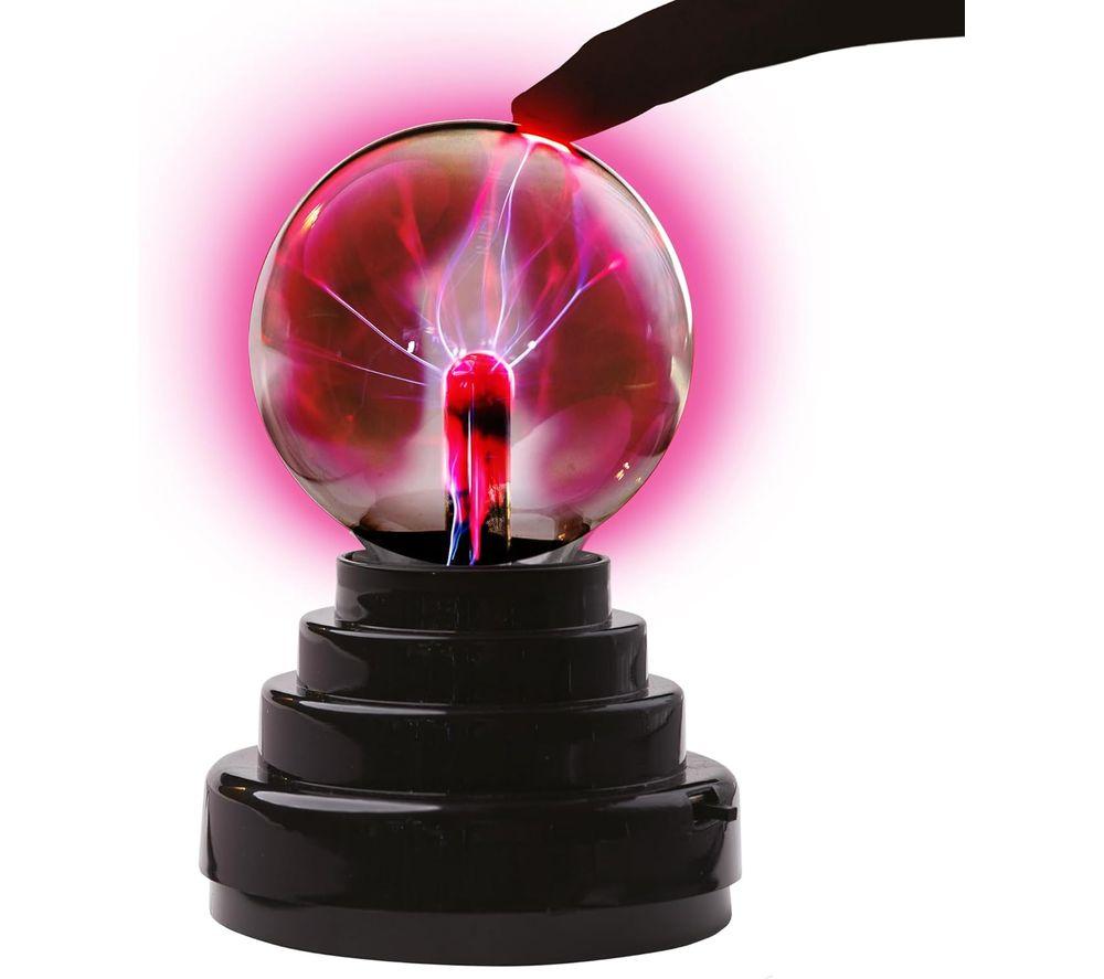 SCIENCE MAD SM74 2-in-1 Plasma Globe & Energy Stick - Black