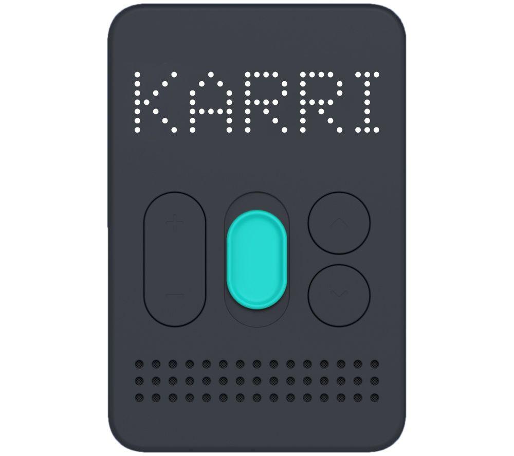 KARRI Messenger 2 Instant Voice Messenger - Black & Turquoise