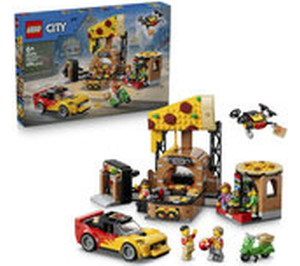 LEGO City 60496 Pizza Delivery Experience with Vehicles Set