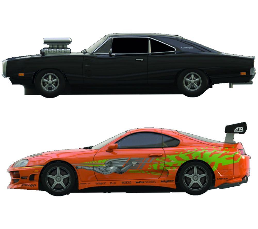 SCALEXTRIC C1458M Fast and Furious Hot Laps Race Set, Patterned
