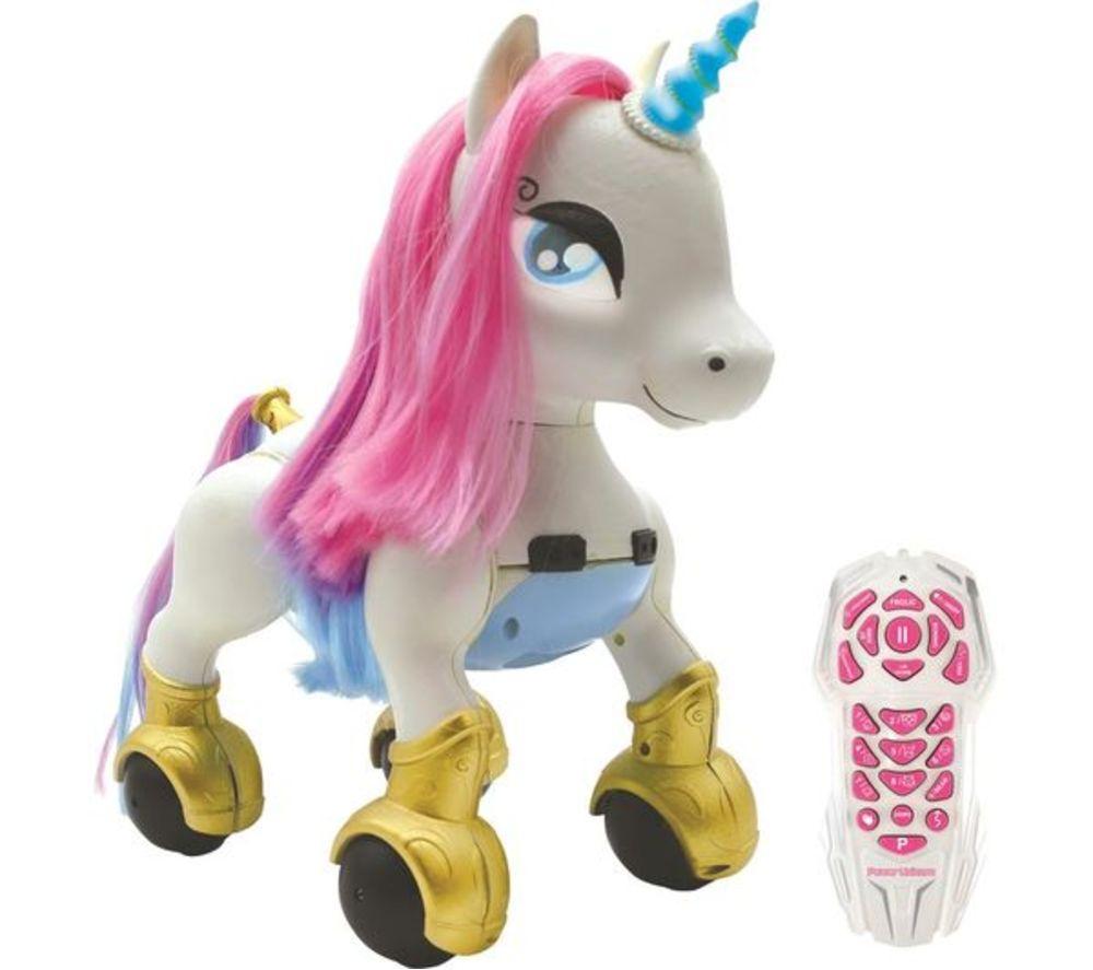 LEXIBOOK Power Unicorn Remote Control Toy - White, White,Pink