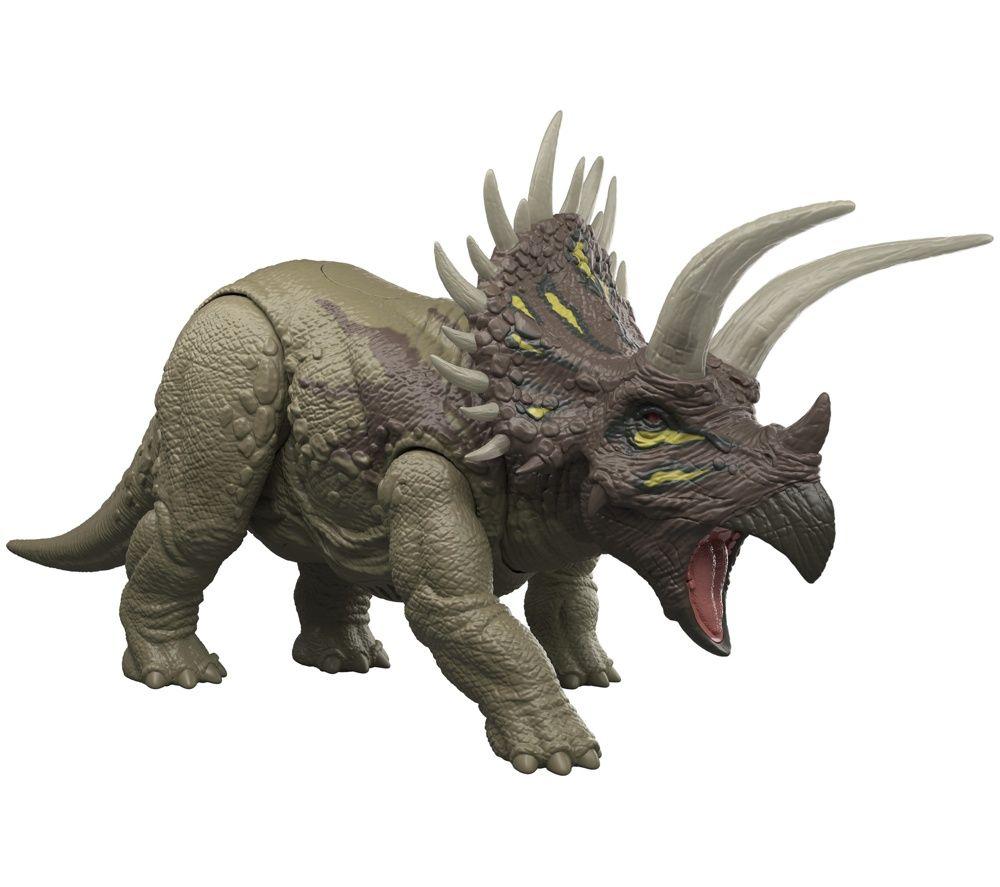 MATTEL Jurassic World Wild Roar Triceratops Figure