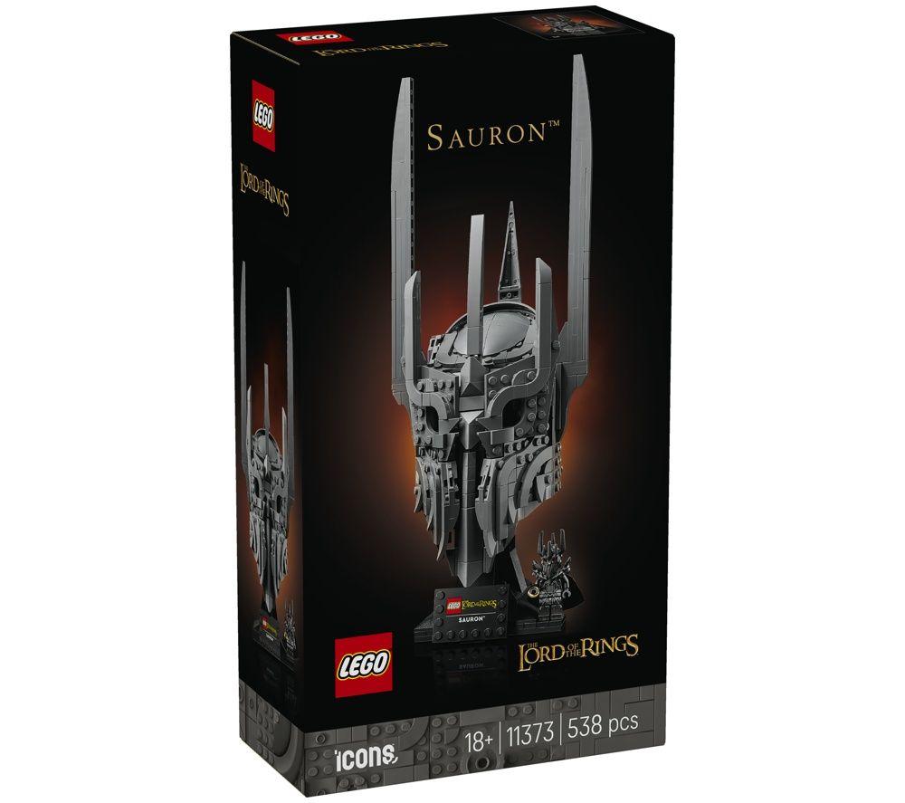 LEGO Icons 11373 The Lord of the Rings: Sauron's Helmet Set for Adults